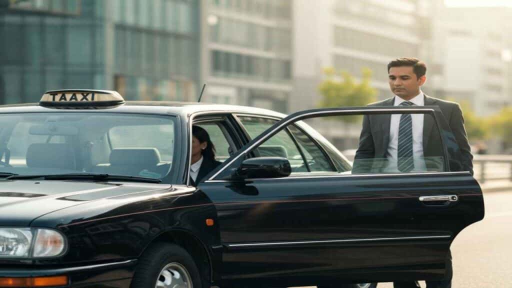 Corporate taxi service in Claygate