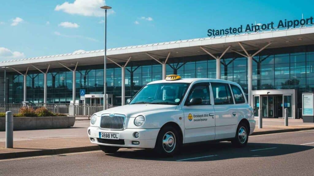 Taxi to Stansted from Esher