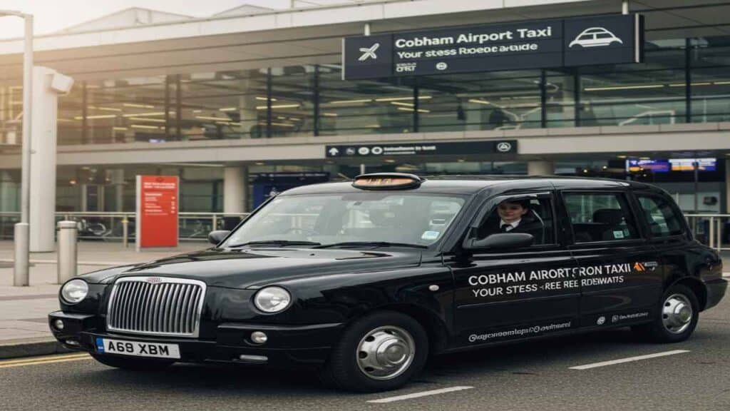 Taxi for airport transfers Cobham