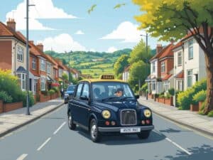 taxi chertsey