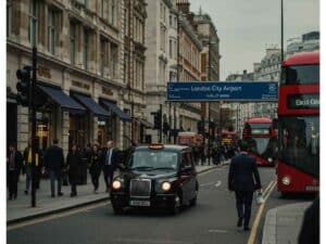 taxi london city to heathrow