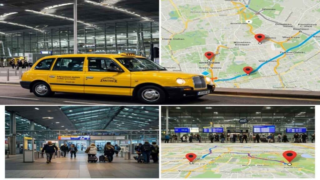 taxi to stansted airport from london
