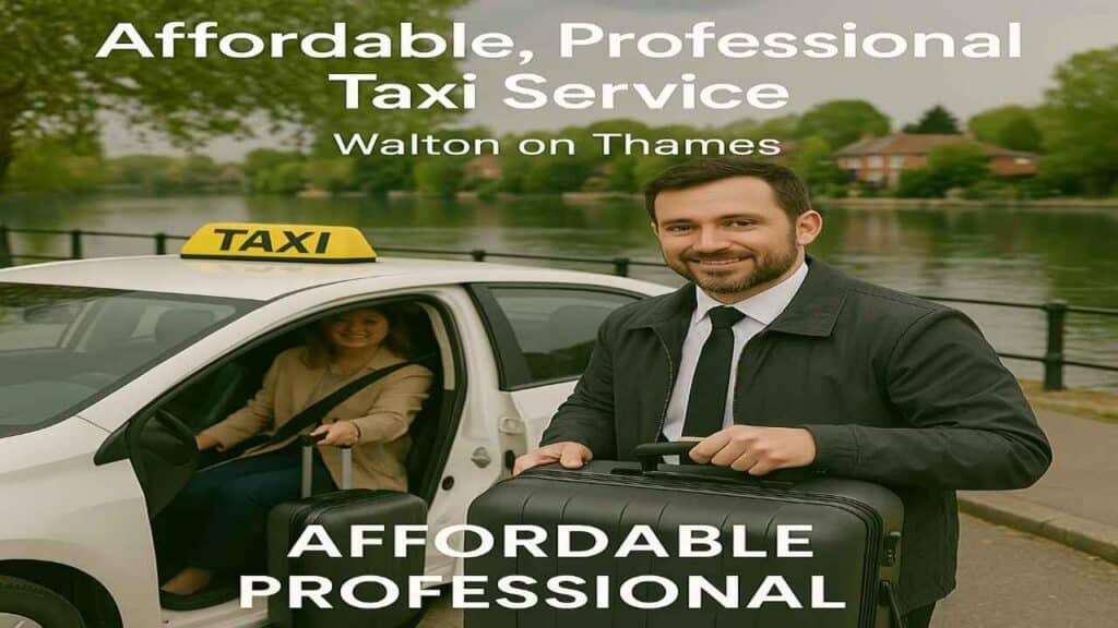 taxi walton on thames​